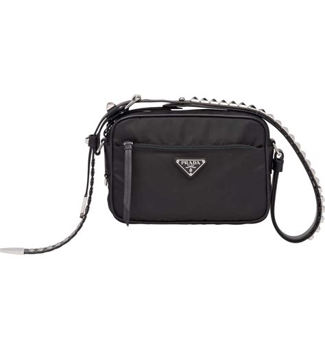 prada mini backpack crossbody|prada small nylon camera bag.